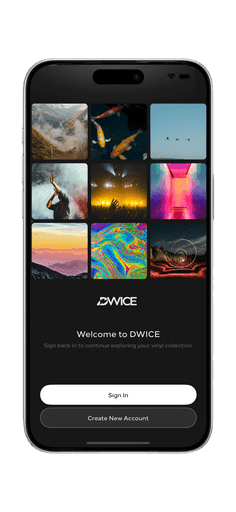 DWICE app screenshot